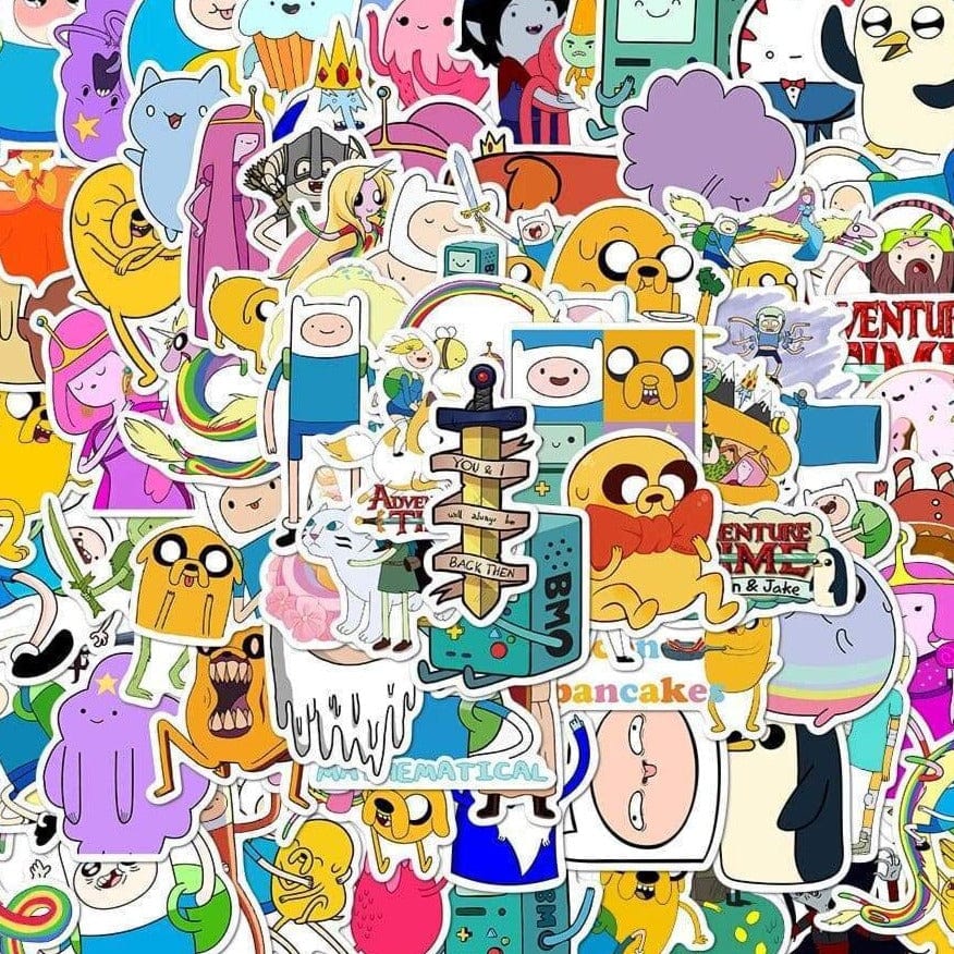 Adventure Time Stickers Royaume Manga