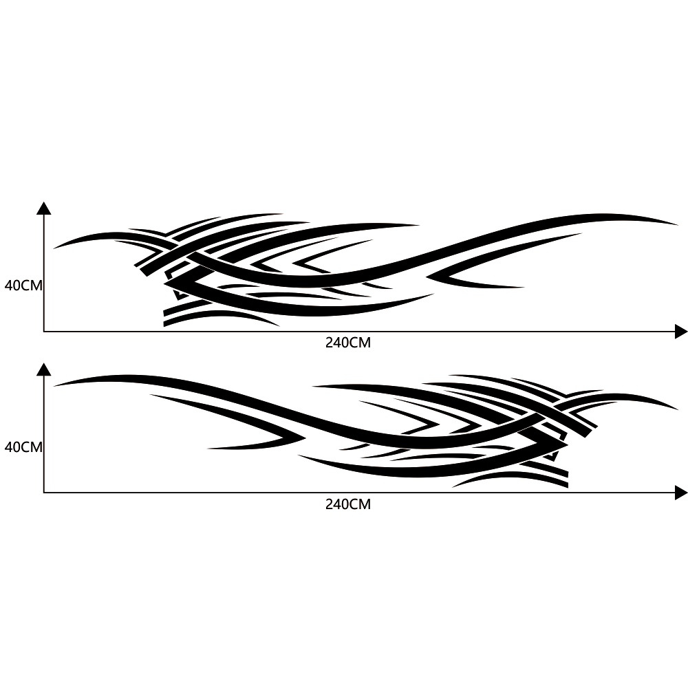 Autocollant Voiture de Sport Royaume Manga