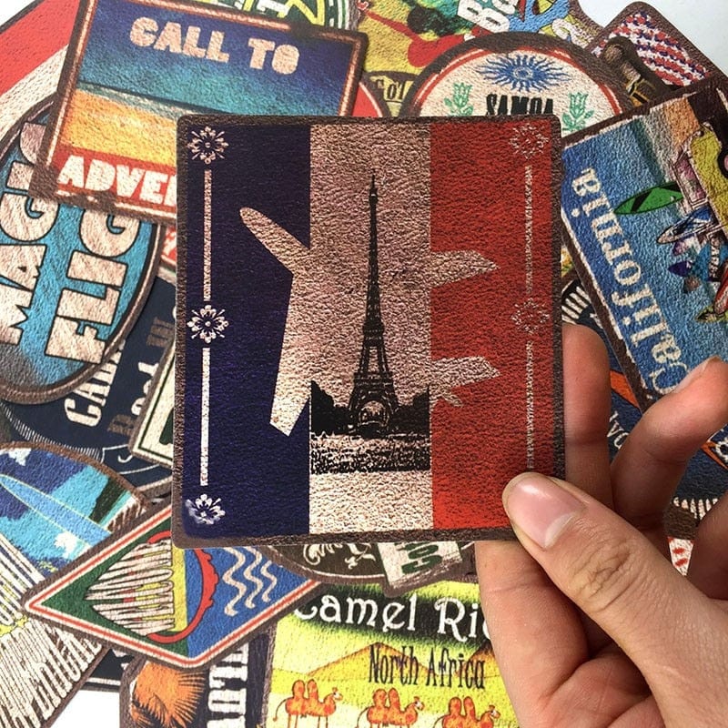 Autocollants Vintage | Pack de 36 Stickers Royaume Manga