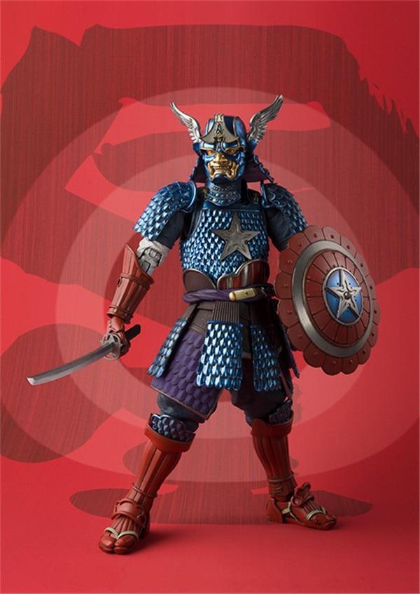 Figurine Captain America Samurai Royaume Manga