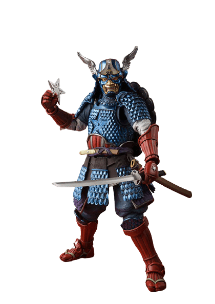 Figurine Captain America Samurai Royaume Manga