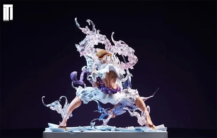 Figurine Collector en Resine Luffy Gear 5 Royaume Manga