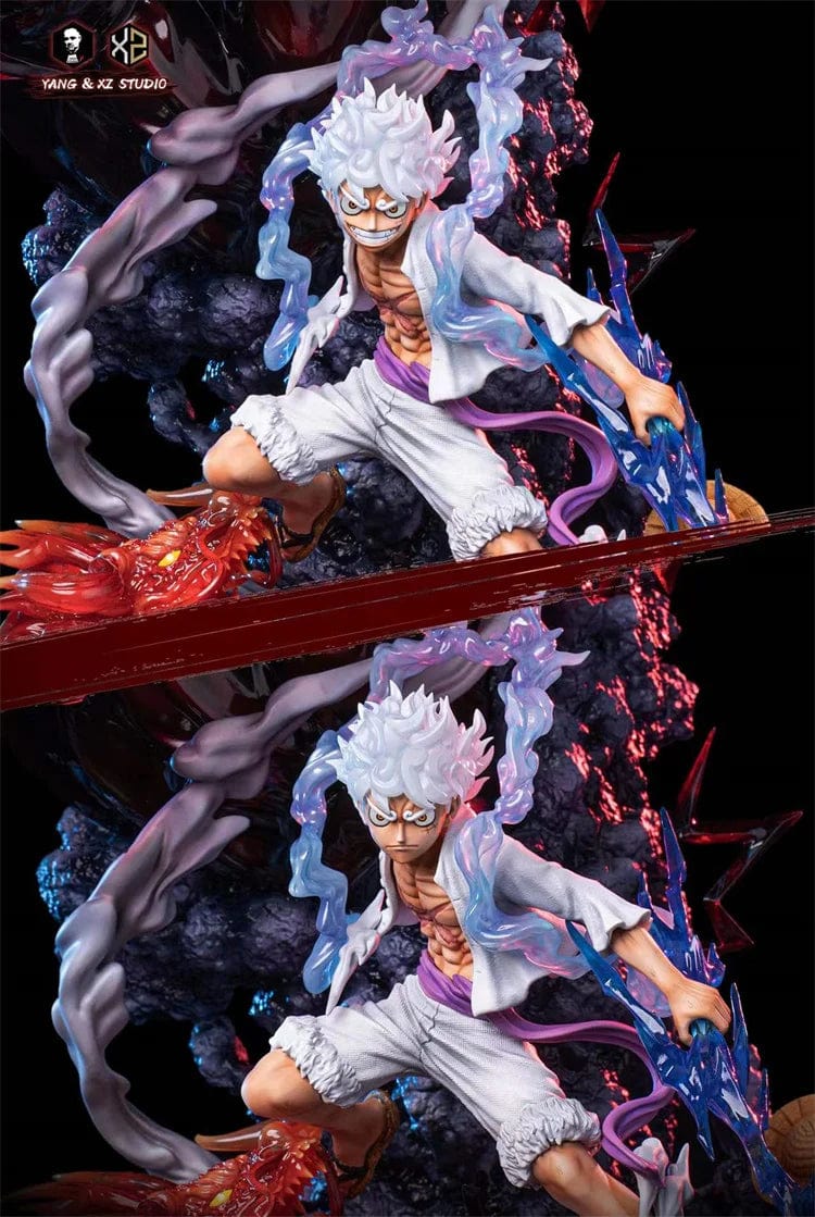 Figurine One Piece Luffy Gear 5 en Résine Royaume Manga