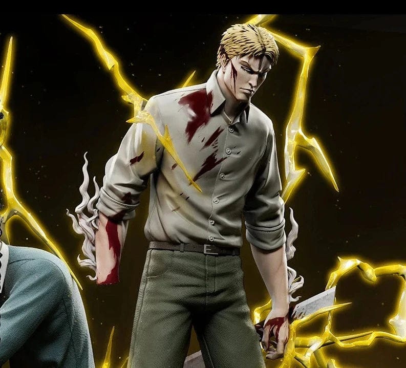 Figurine SNK en Résine Reiner et Bertolt Royaume Manga