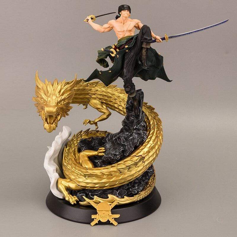 Figurine Zoro Tatsumaki Royaume Manga Doré