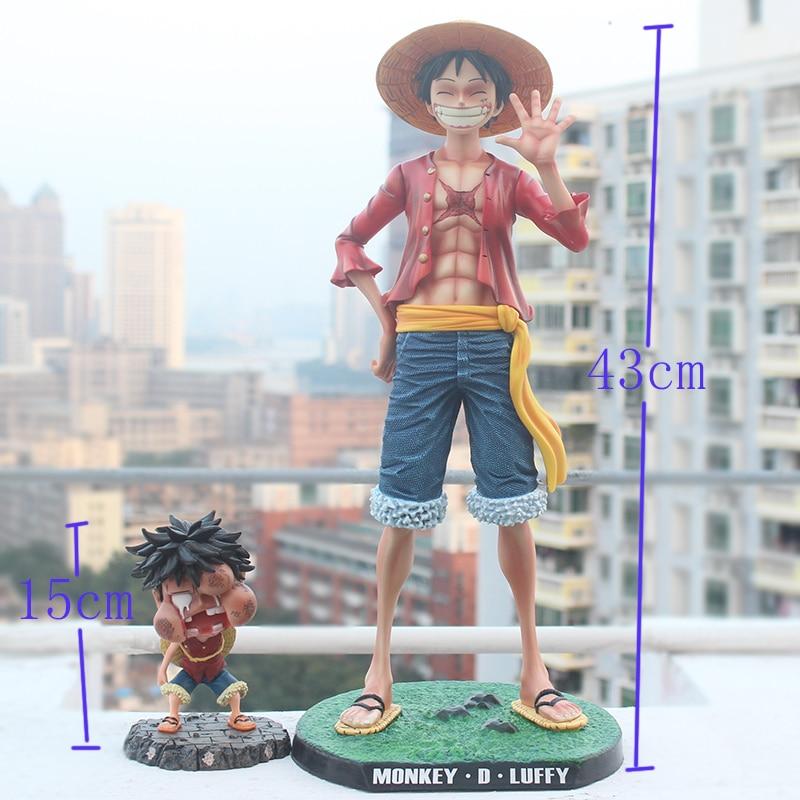Grande Figurine Luffy 43 cm Royaume Manga