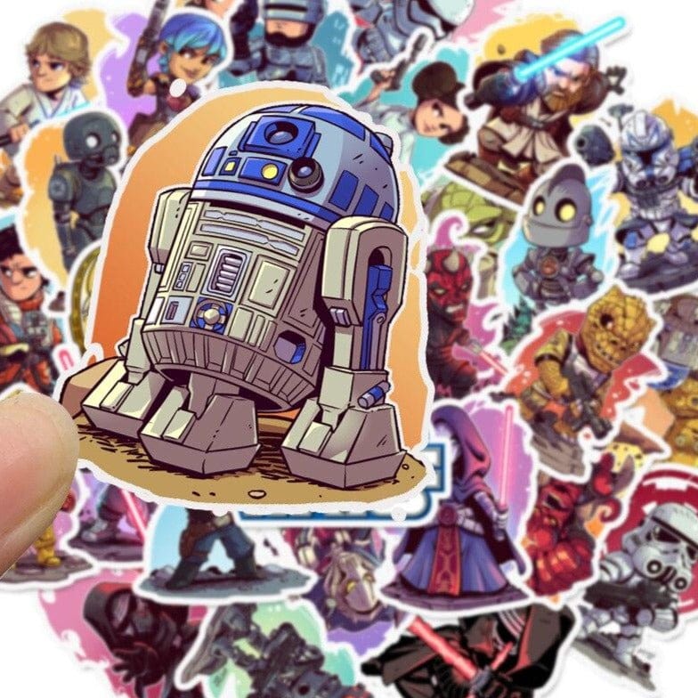 Star Wars Stickers Royaume Manga
