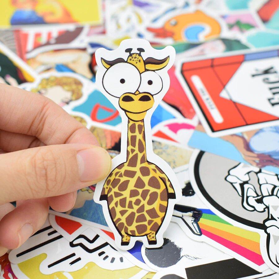 Stickers Aesthetic <br> (Pack de 500) Royaume Manga