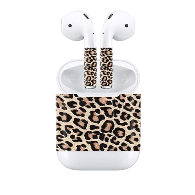 Stickers Airpods Léopard Beige Royaume Manga