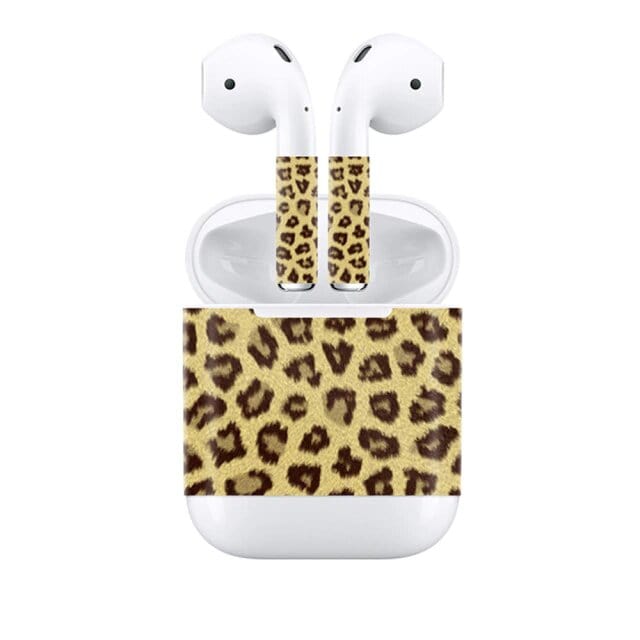 Stickers Airpods Léopard Jaune Royaume Manga