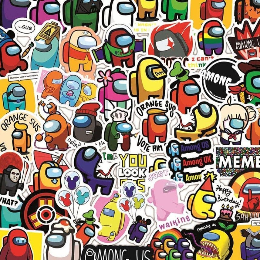 Stickers Among Us Royaume Manga