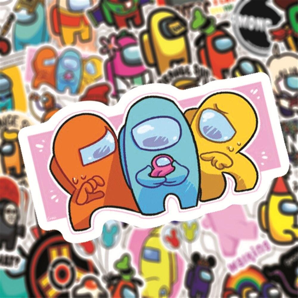 Stickers Among Us Royaume Manga