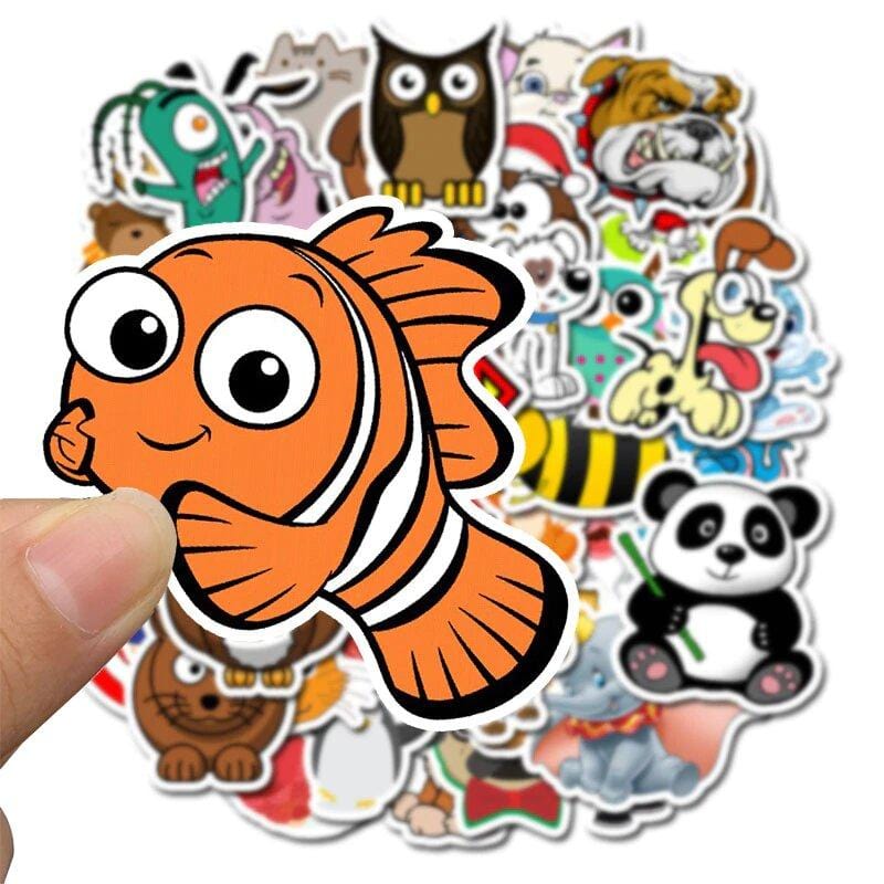 Stickers Animaux Royaume Manga