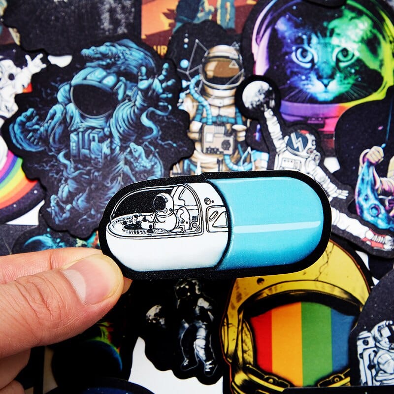 Stickers Astronaute Royaume Manga