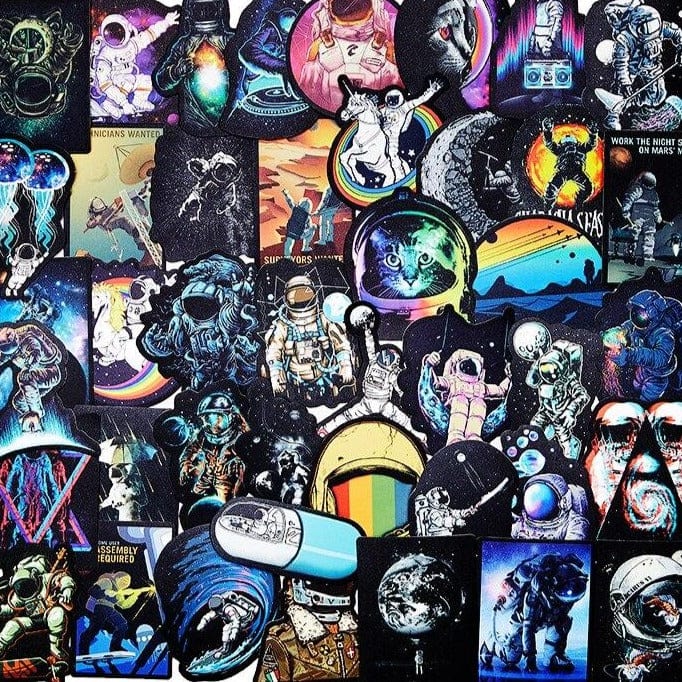 Stickers Astronaute Royaume Manga