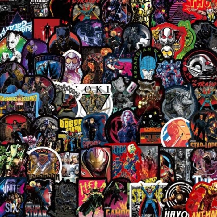 Stickers Avengers Infinity War Royaume Manga