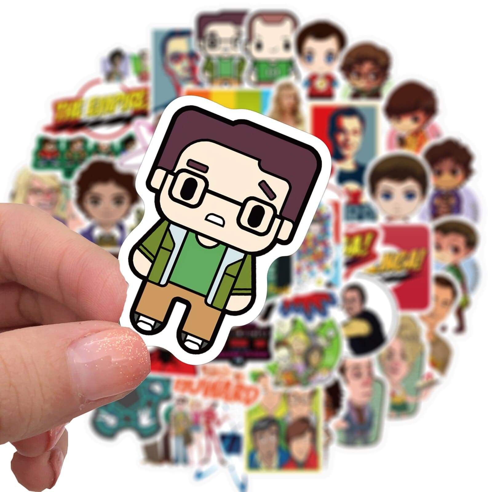 Stickers Big Bang Theory Royaume Manga