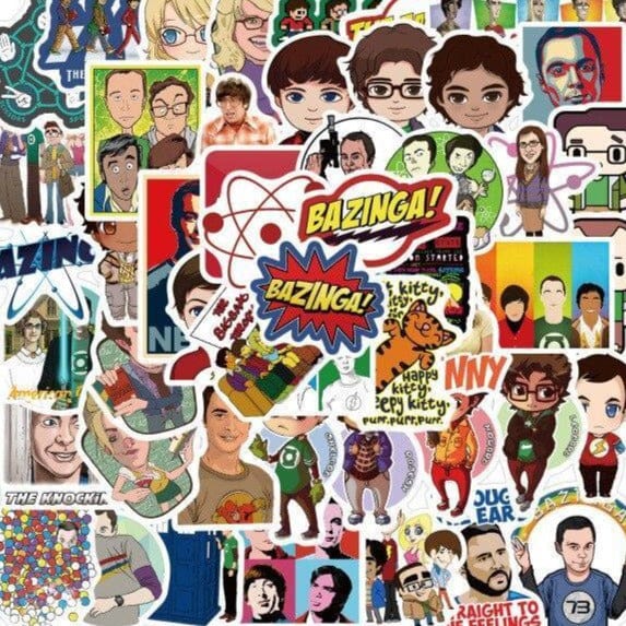 Stickers Big Bang Theory Royaume Manga