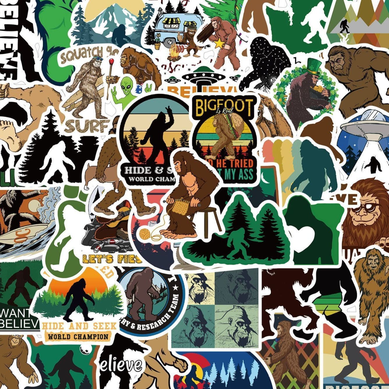 Stickers Big Foot Royaume Manga