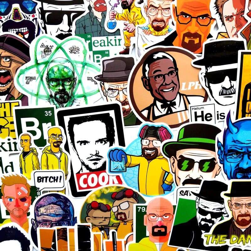 Stickers Breaking Bad Royaume Manga