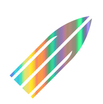 Stickers Capot Voiture Épées Royaume Manga Multicolore