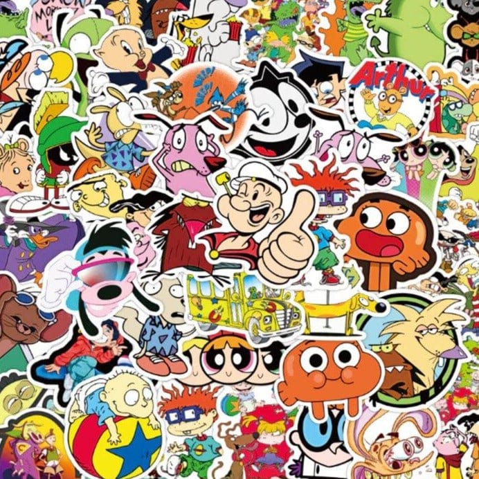 Stickers Cartoon Royaume Manga