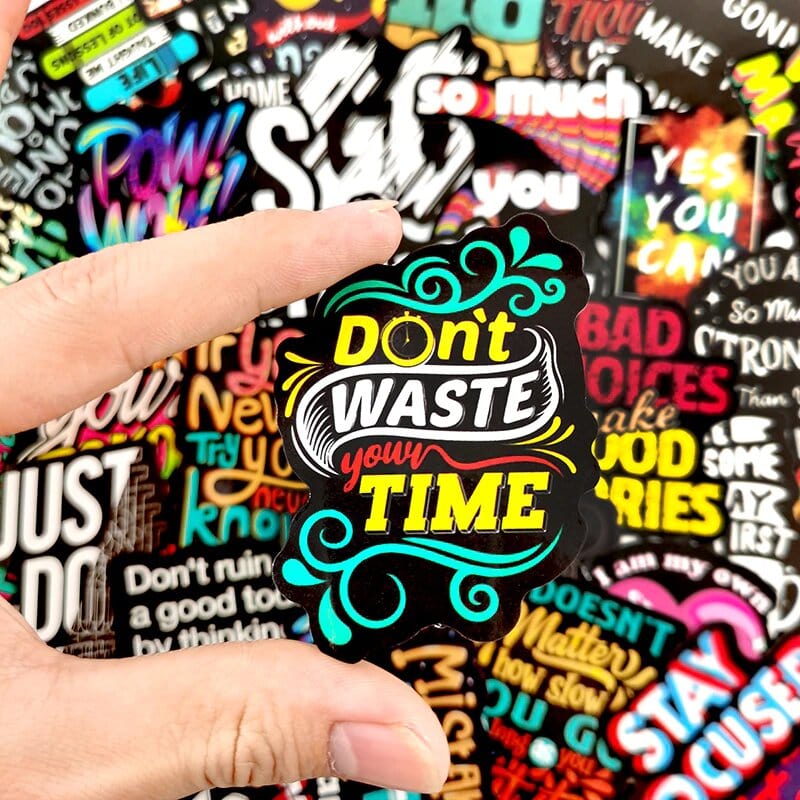 Stickers Citations Positives Royaume Manga