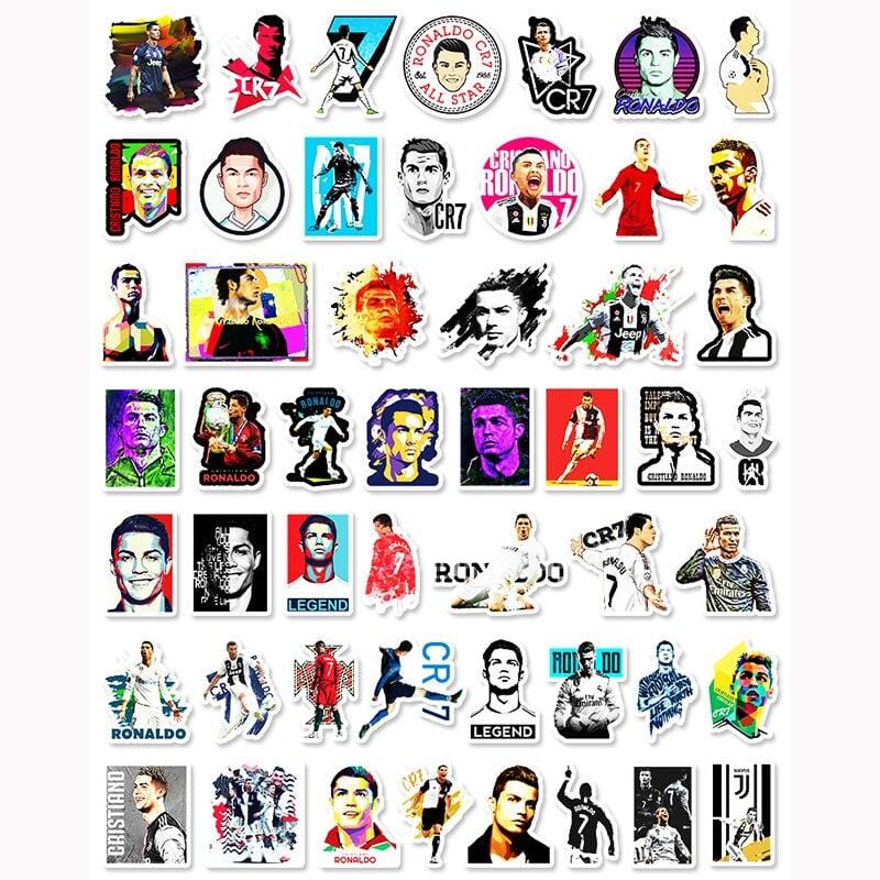 Stickers Cristiano Ronaldo Royaume Manga