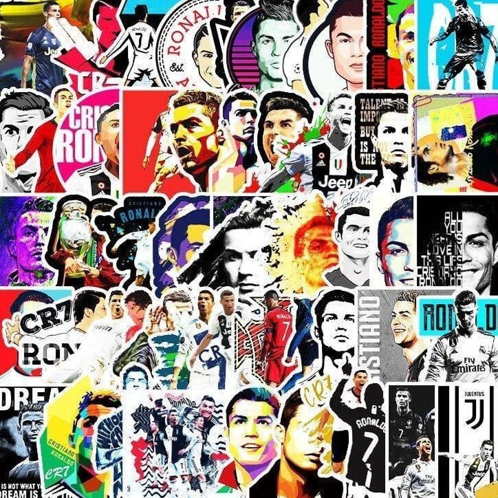Stickers Cristiano Ronaldo Royaume Manga