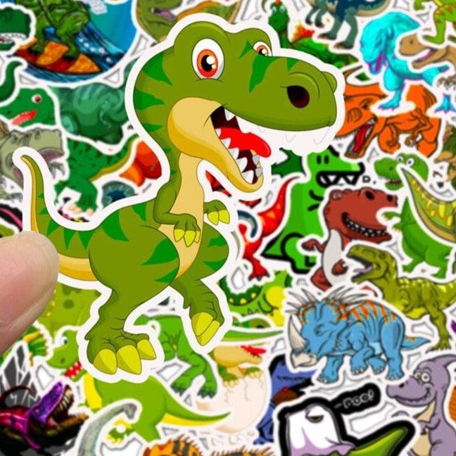 Stickers Dinosaures Royaume Manga