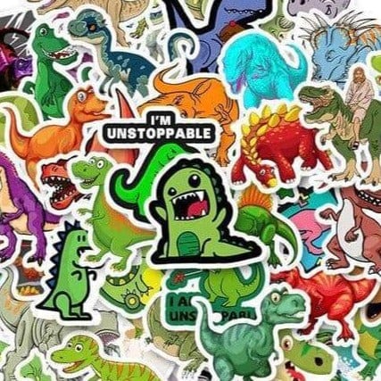 Stickers Dinosaures Royaume Manga