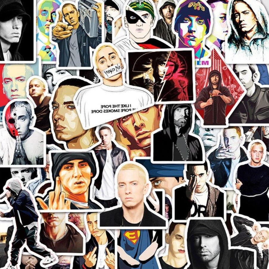 Stickers Eminem Royaume Manga
