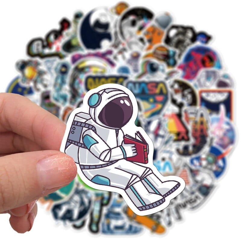 Stickers Espace<br> NASA (50 pcs) Royaume Manga