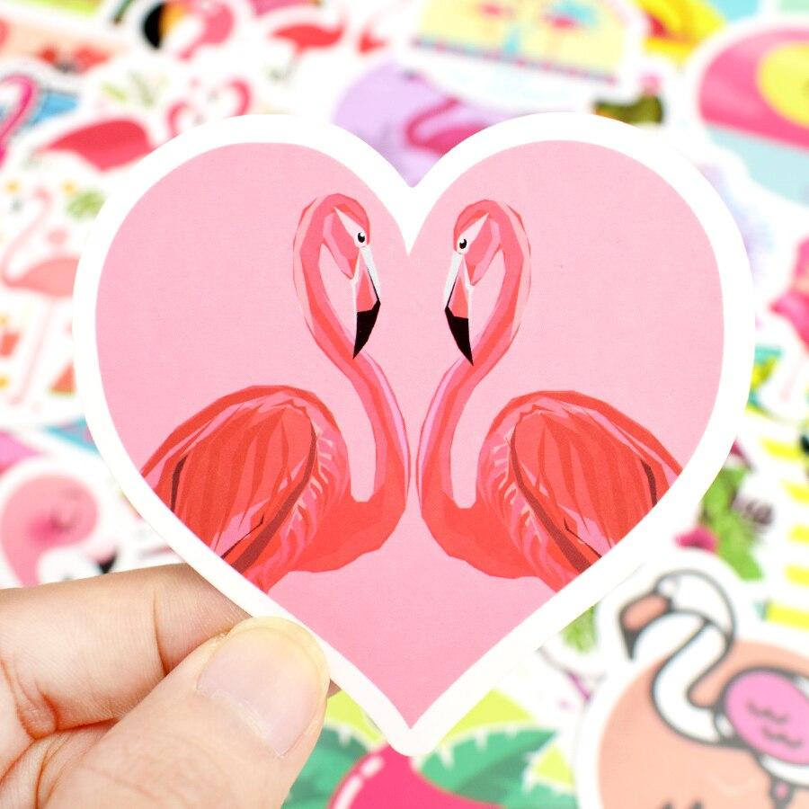 Stickers Flamant Rose Royaume Manga
