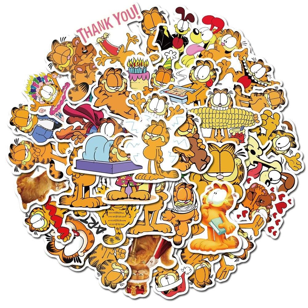 Stickers Garfield Royaume Manga