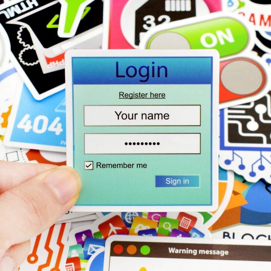 Stickers Geek Royaume Manga