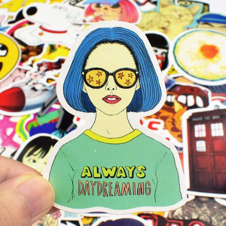 Stickers Graffiti Mixte Royaume Manga