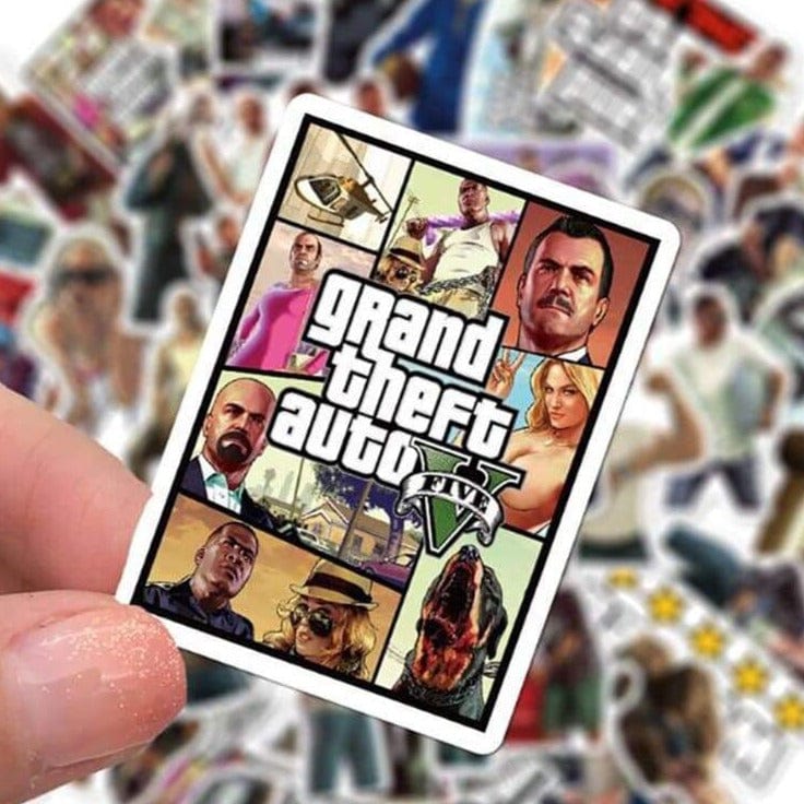 Stickers GTA Royaume Manga