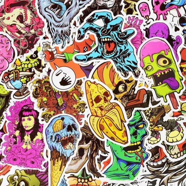 Stickers Horreur Royaume Manga