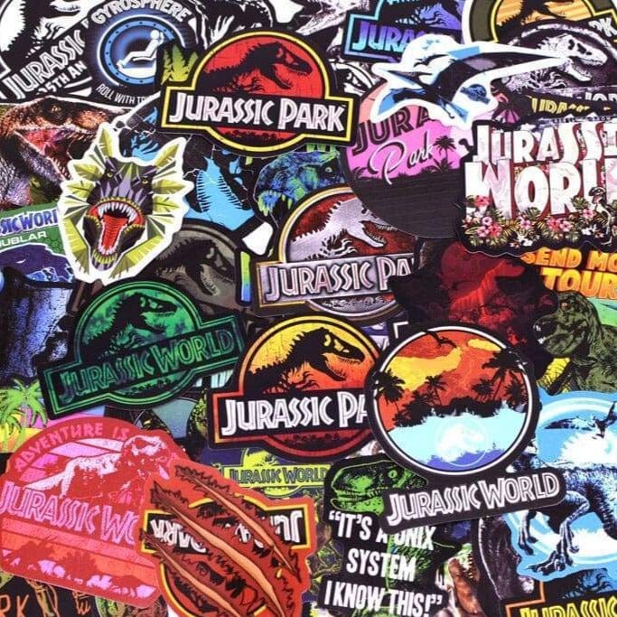 Stickers Jurassic Park <br> (Pack de 75) Royaume Manga