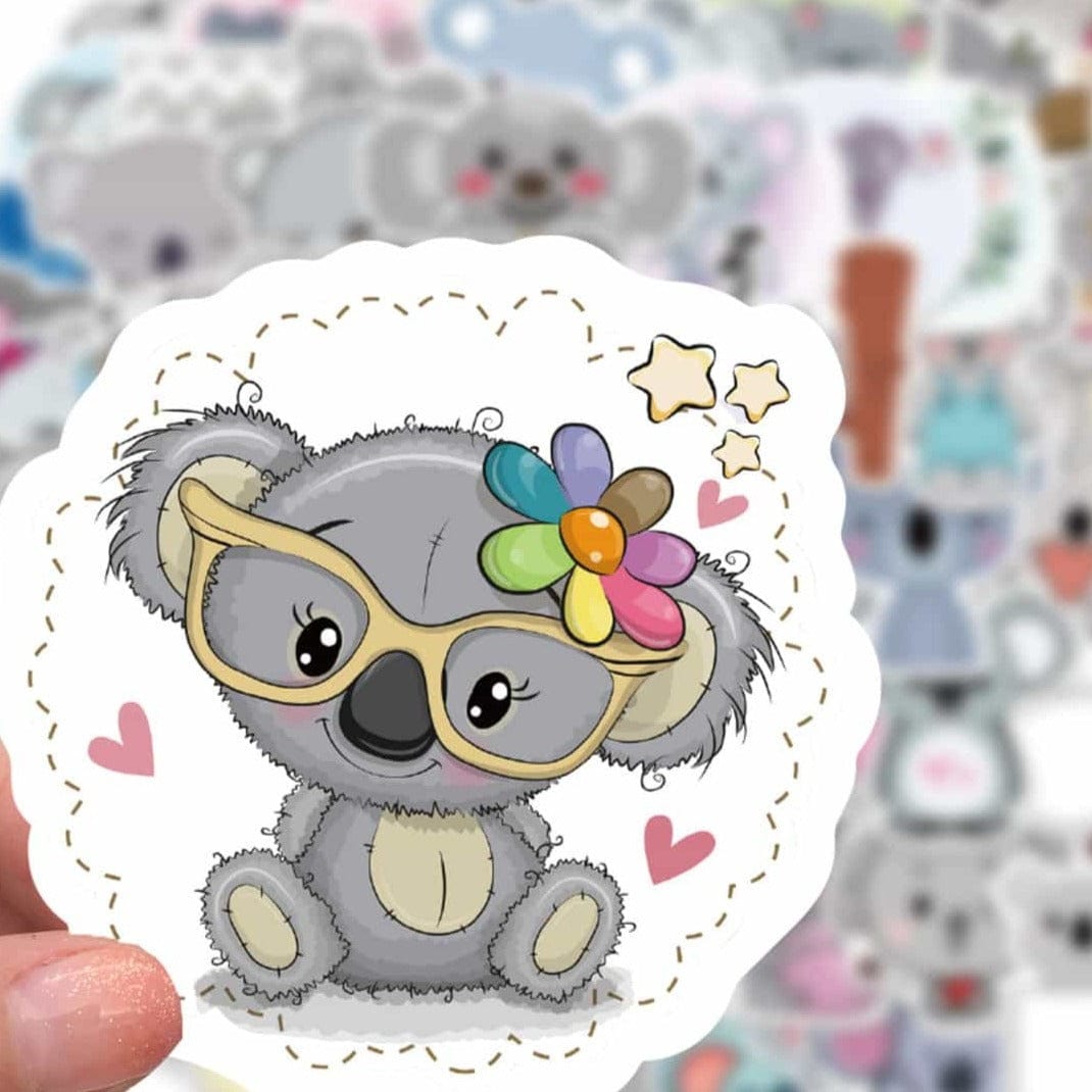 Stickers Kawaii Koala Royaume Manga