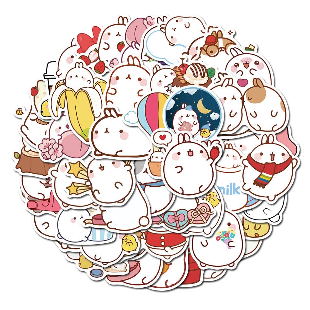 Stickers Kawaii Lapin Royaume Manga