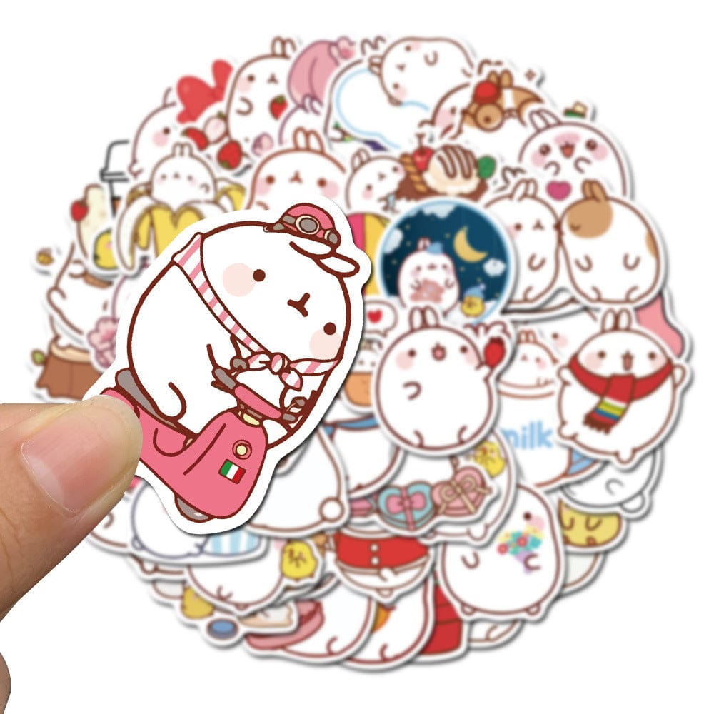 Stickers Kawaii Lapin Royaume Manga