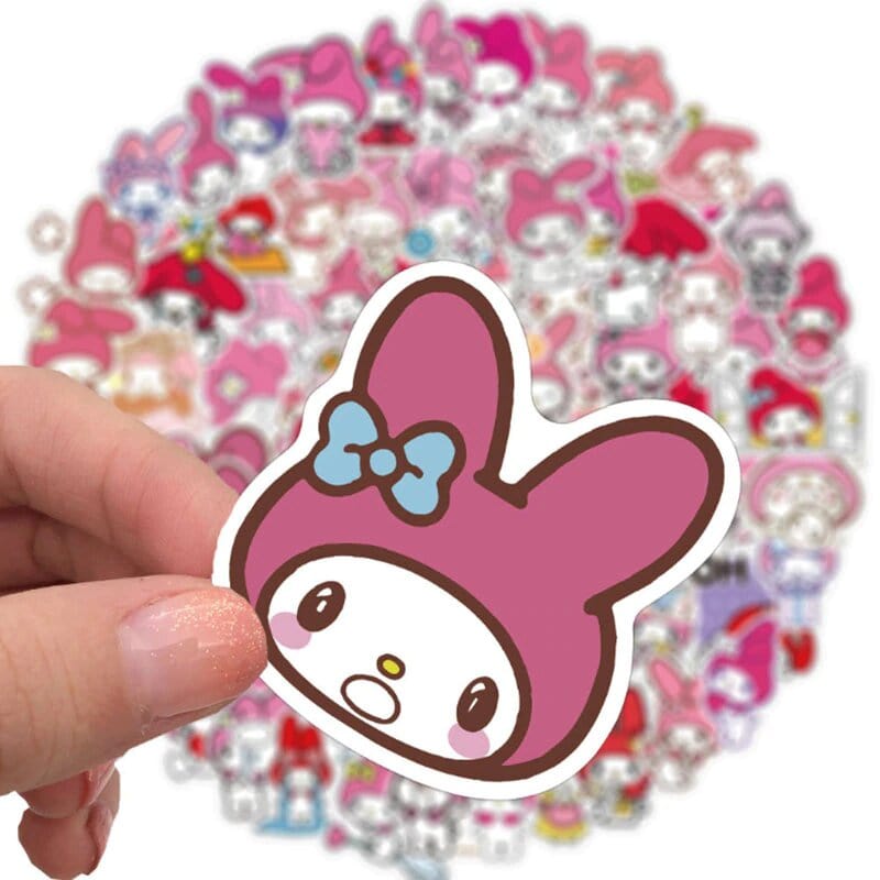 Stickers Kawaii Lapinou Royaume Manga