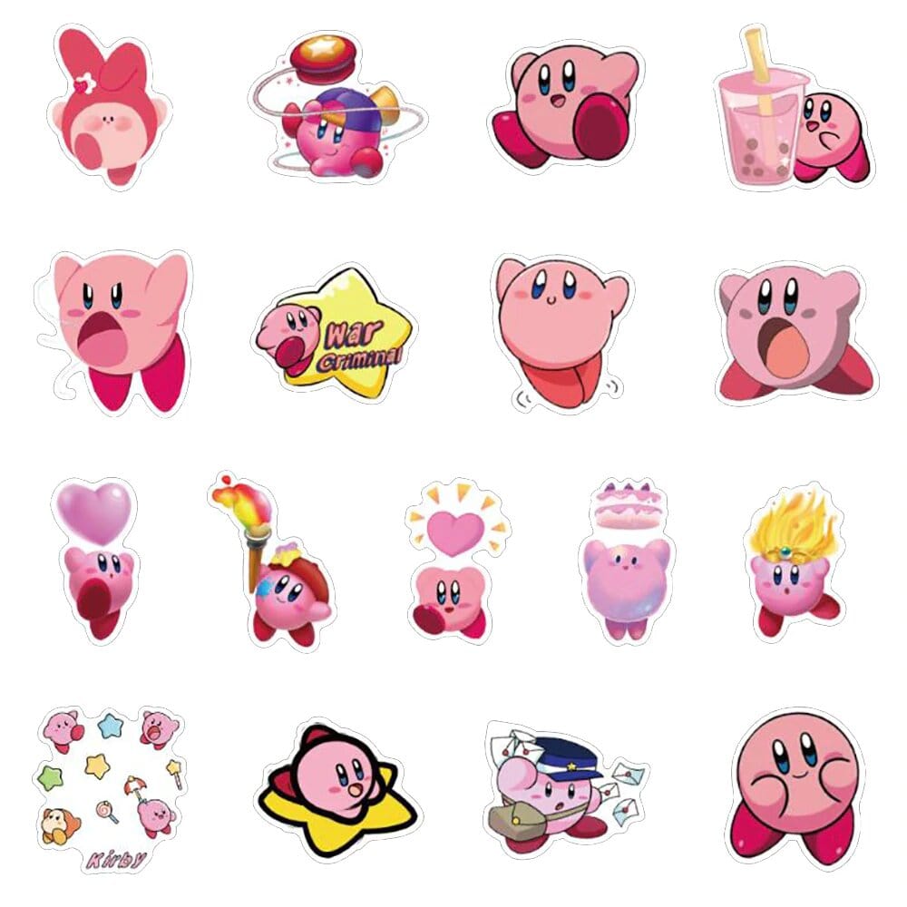Stickers Kirby Royaume Manga