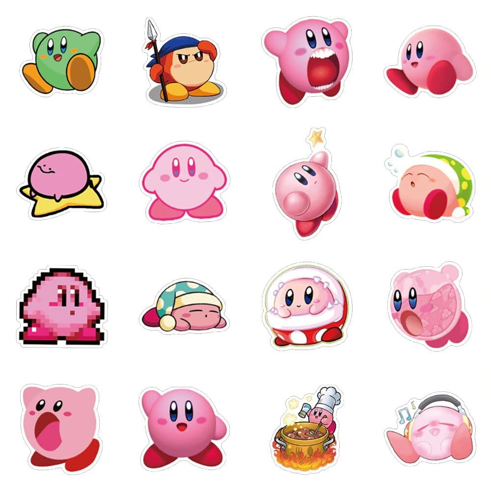 Stickers Kirby Royaume Manga