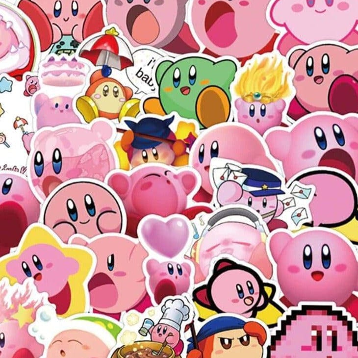 Stickers Kirby Royaume Manga