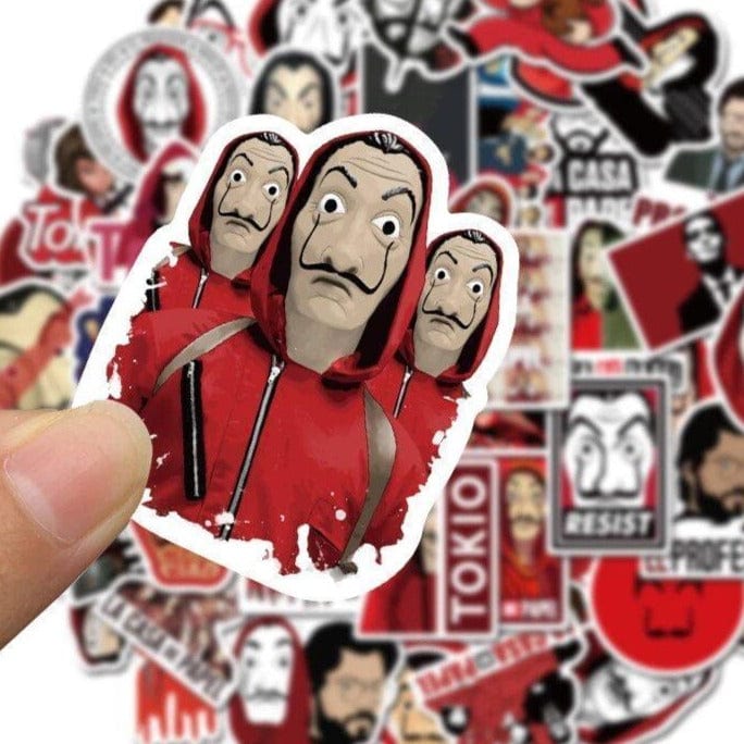 Stickers La Casa de Papel Royaume Manga