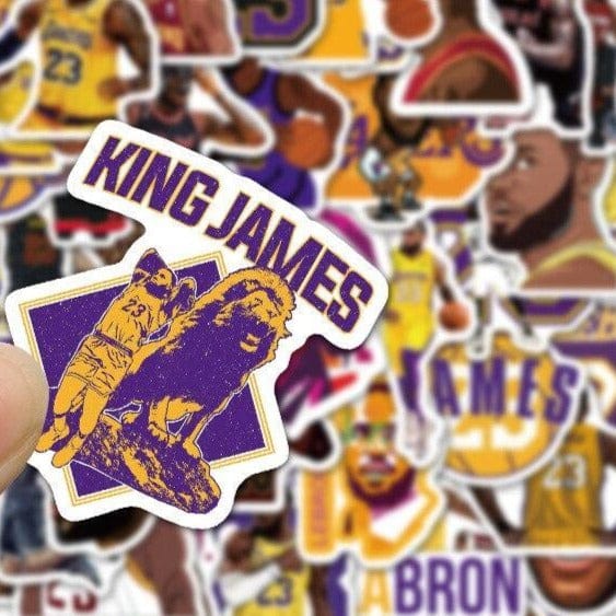 Stickers Lebron James Royaume Manga