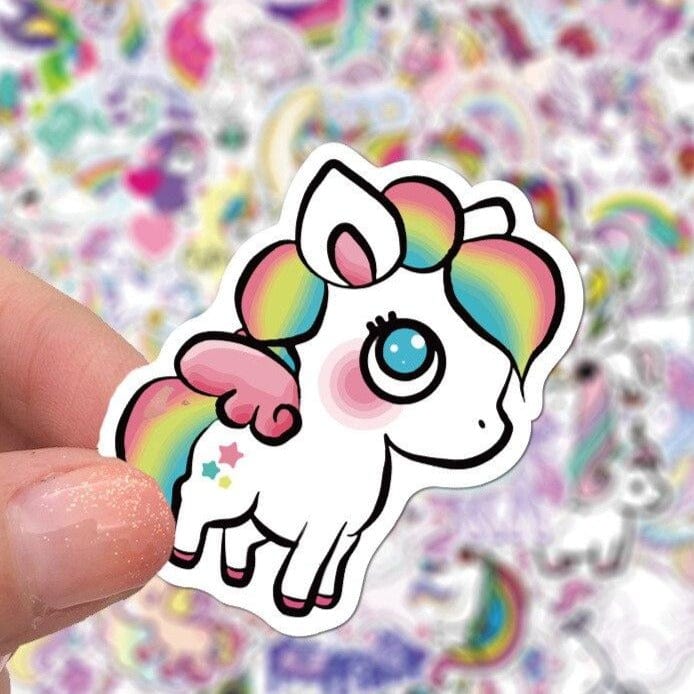 Stickers Licornes Royaume Manga